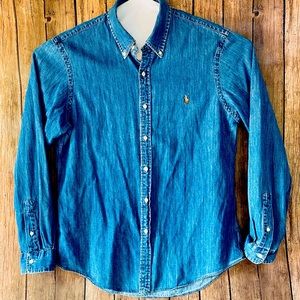Ralph Lauren Jean Long Sleeve Button Down